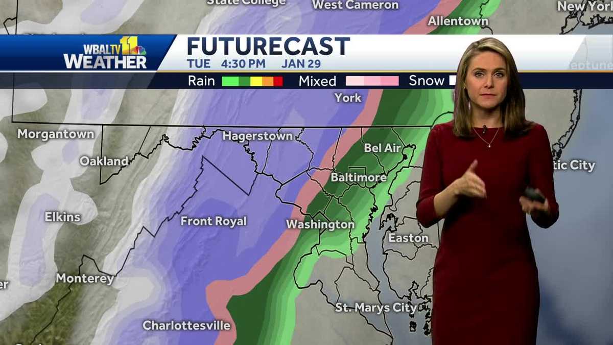 Sunshine helps make chilly Monday feel warmer
