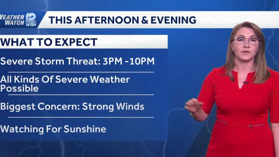 Rain, freezing rain to severe storm threat Thursday in SE Wisconsin