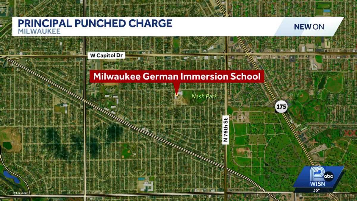 Prosecutors charge man with punching school principal