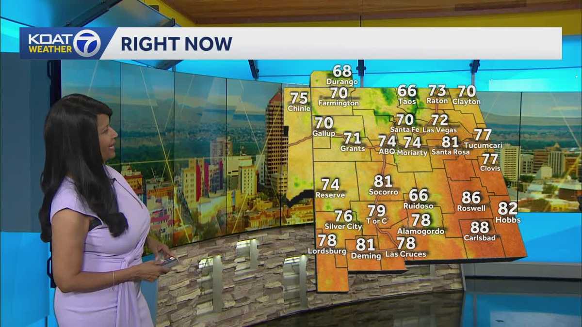 Increasing wind into the weekend for New Mexico with Sunday cooldown