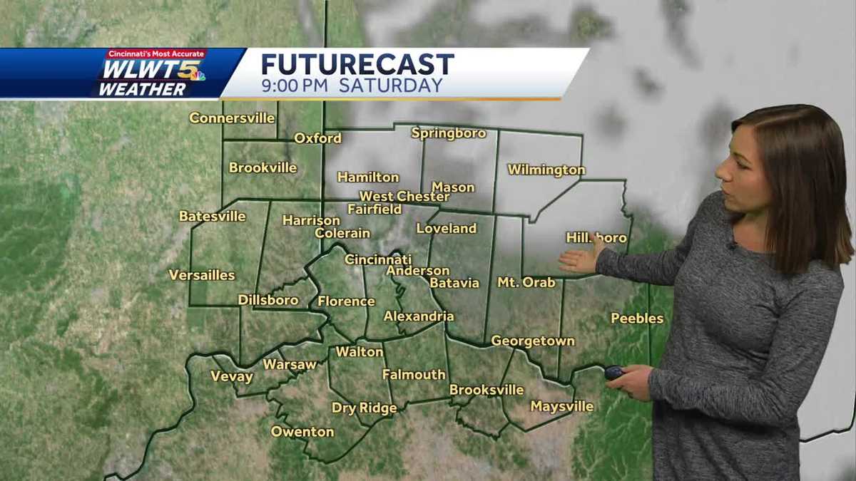 Breezy and cool to start the weekend