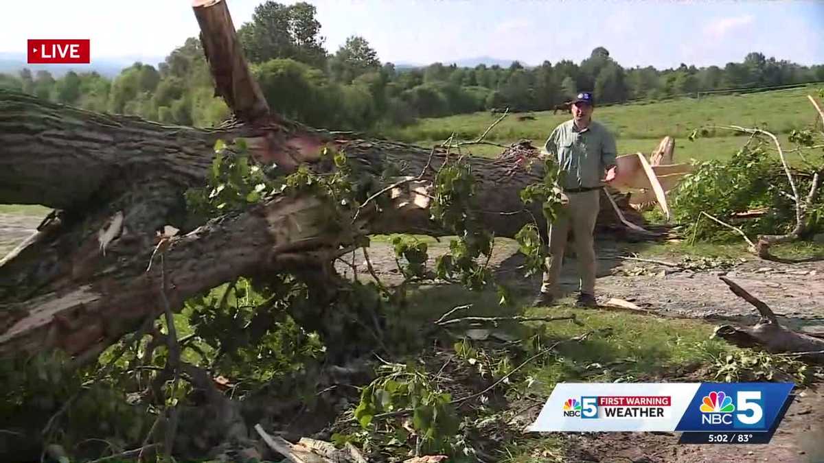 Towns in the NEK clean up after powerful wind storm