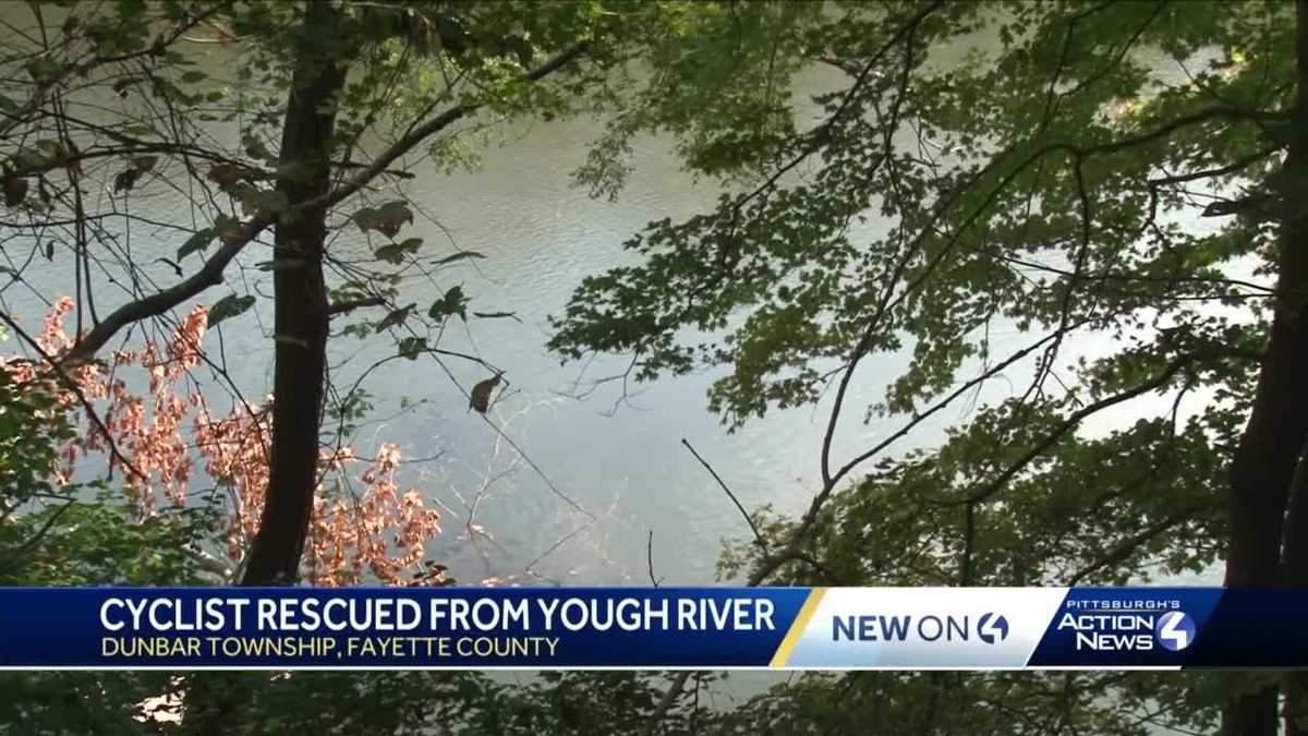 Bicyclist flown to hospital after going over hillside in Fayette County