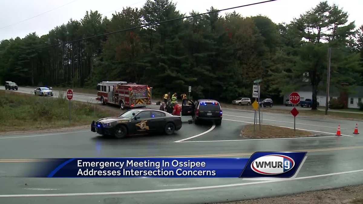 Ossipee residents, officials call for changes to dangerous intersection