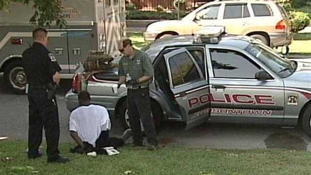 Police: Man arrested after robbing bank, leading police on chase