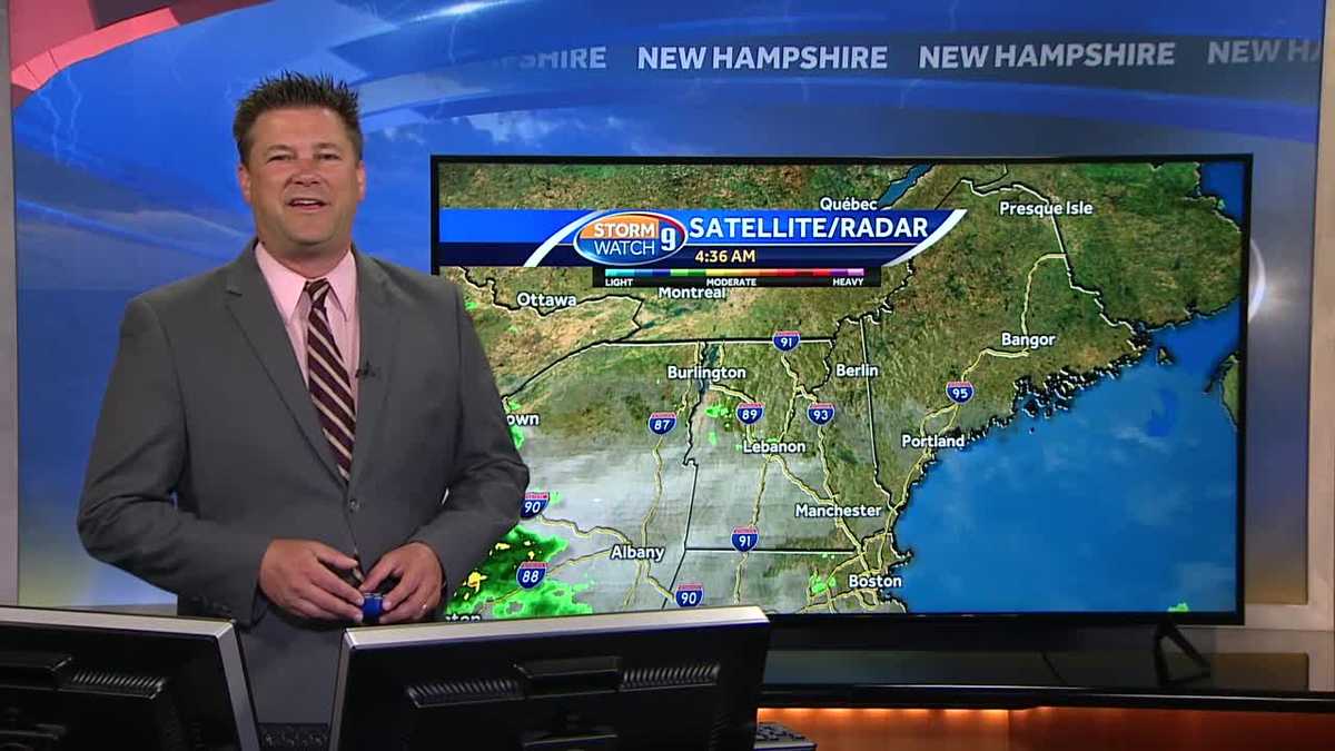 Watch: Cool, cloudy start to the day