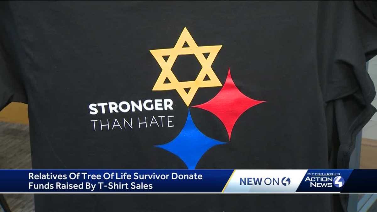 Relatives of Tree of Life survivor donate funds raised by 