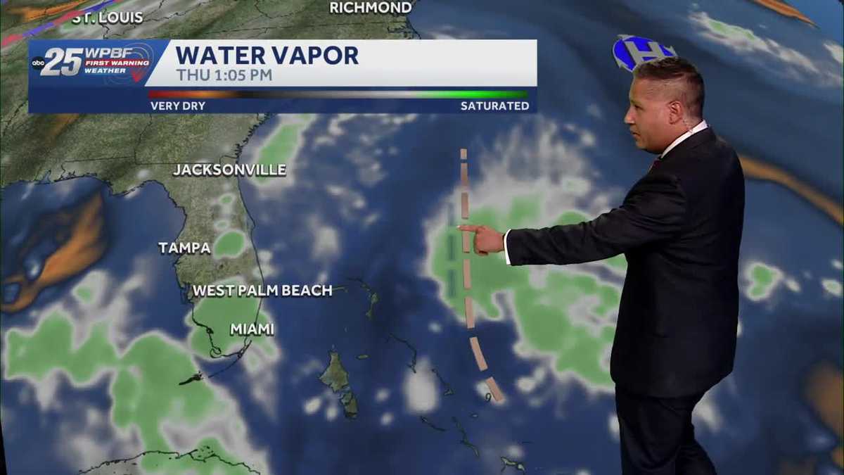 Tropical wave to bring more storms on Friday