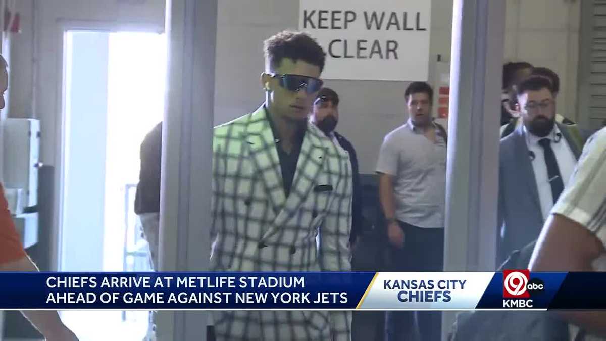 Look – Patrick Mahomes Pre-Game Outfit for Kansas City Chiefs vs New York  Jets Is Here