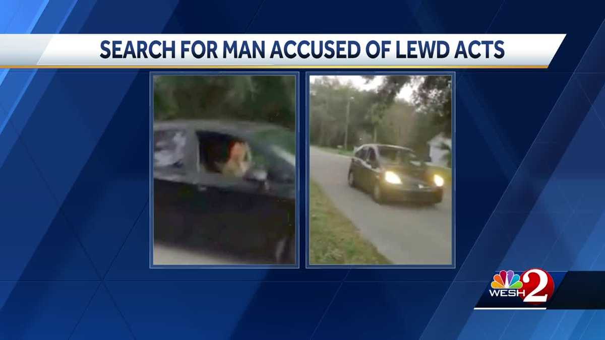 Search on for man accused of lewd acts in Sanford