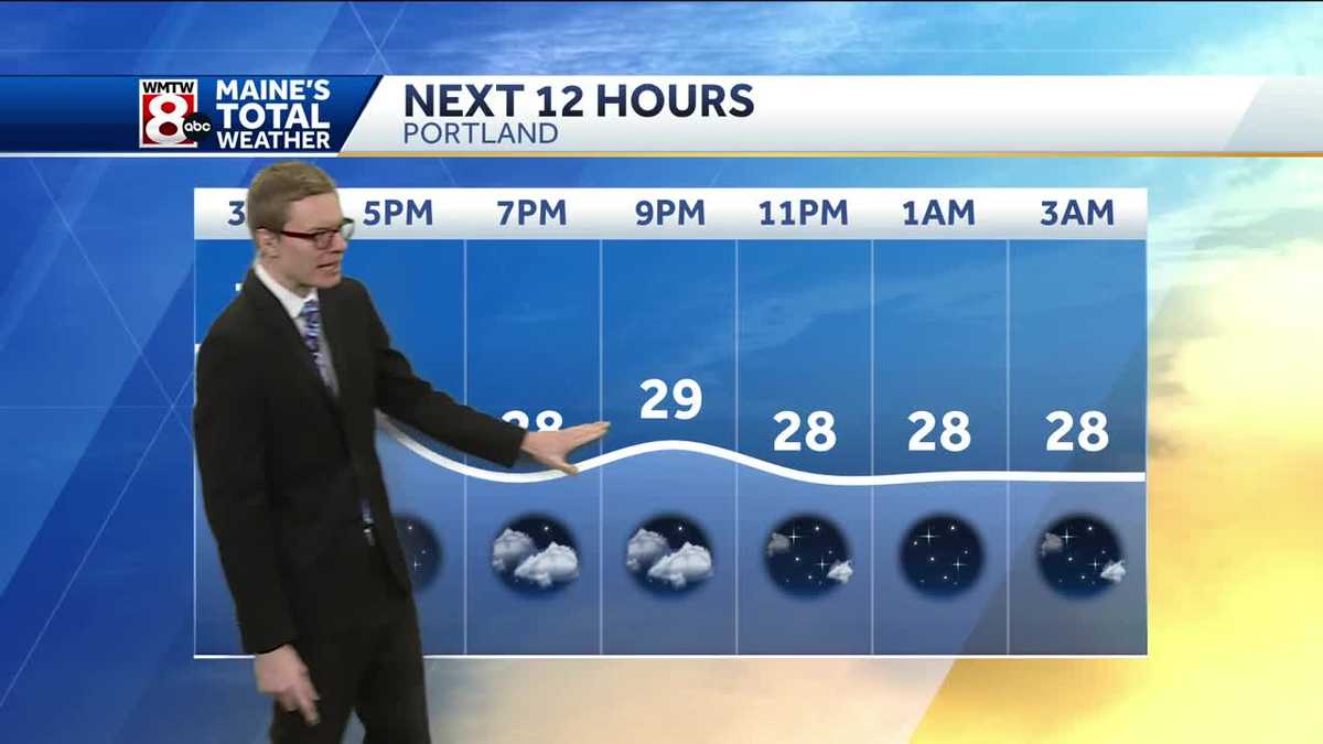 One more chilly afternoon before a weekend warm up