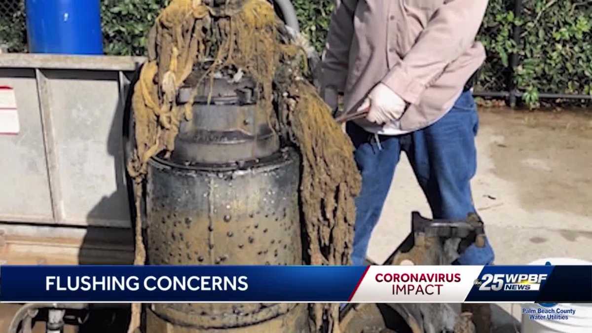 Shortage of toilet paper is causing pumping issues