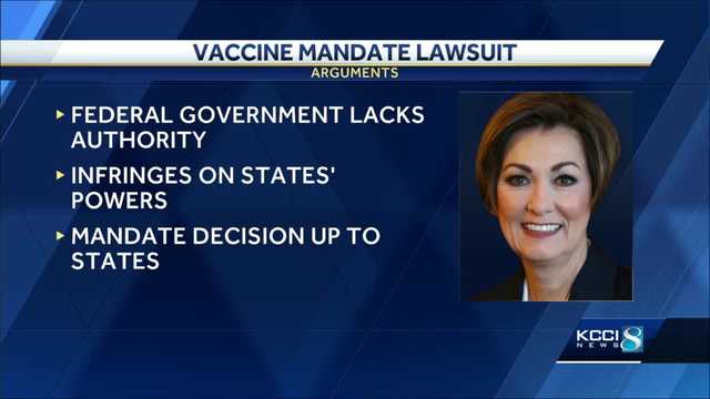 Iowa joins lawsuit against Biden's business vaccine mandate - Vimarsana News
