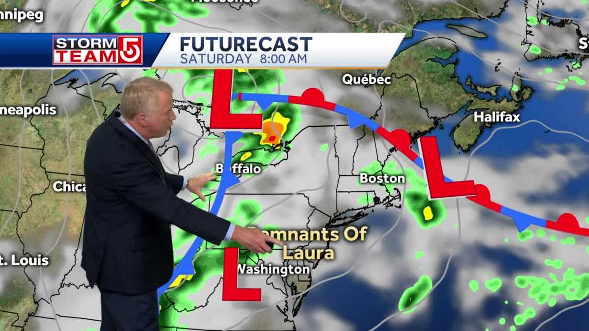 Video: Beautiful Friday before remnants of Laura arrive