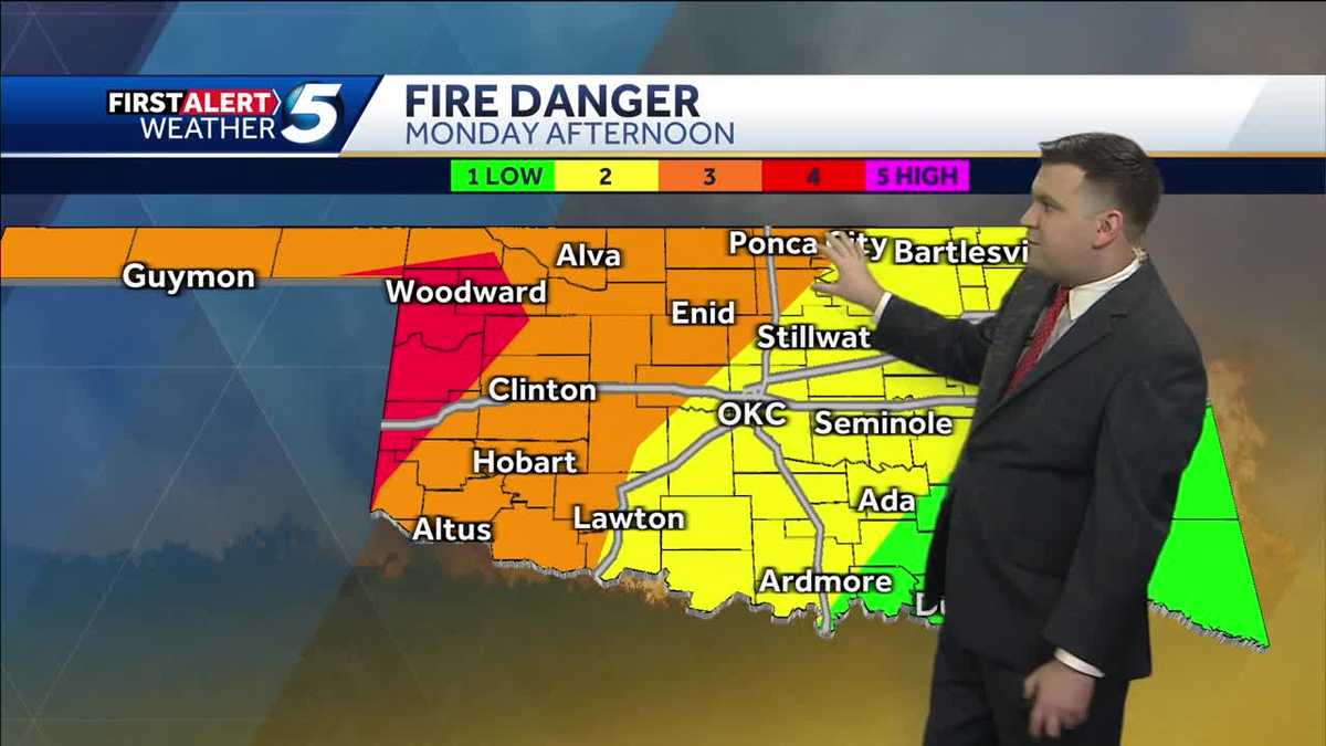 FORECAST: Windy & High Fire Risk