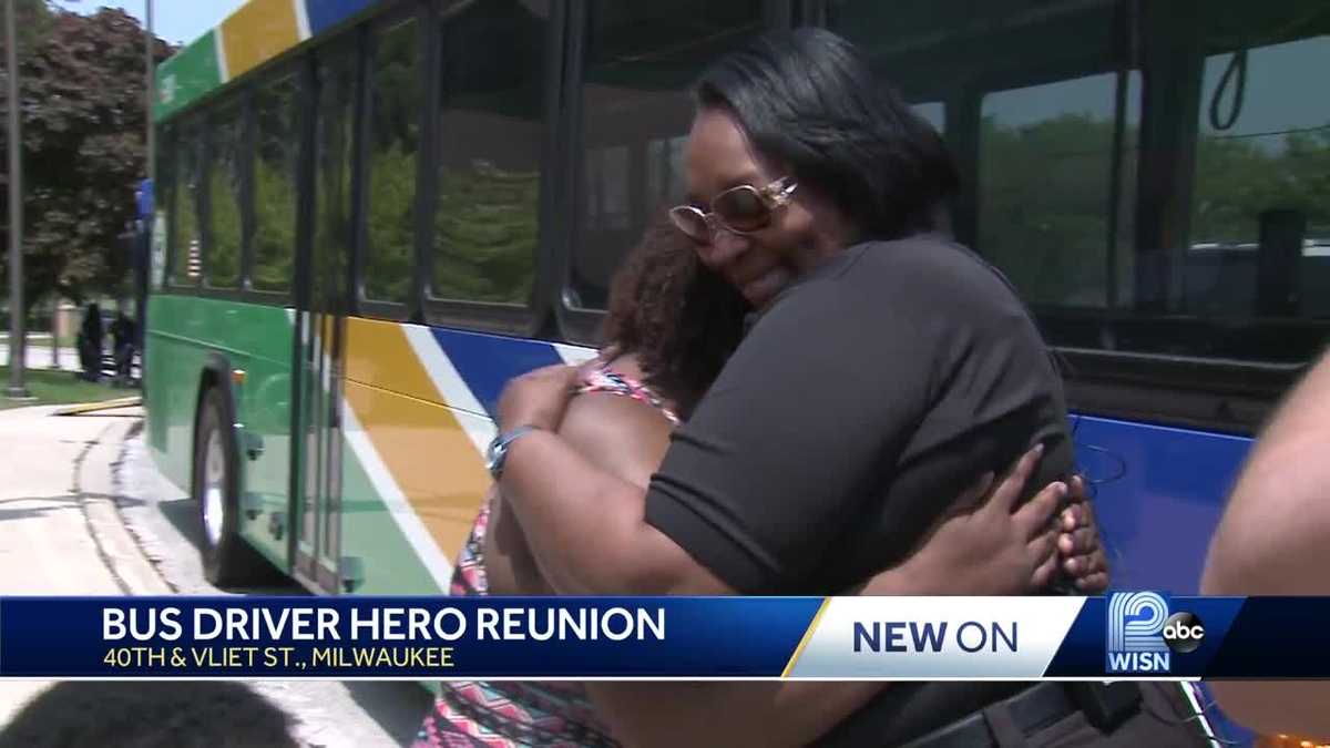 Mom Meets Bus Driver Who Saved Son After He Wandered Away From School