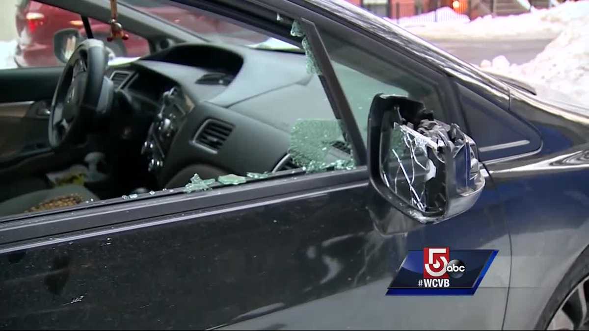 Space savers causing 'snow rage' in Boston