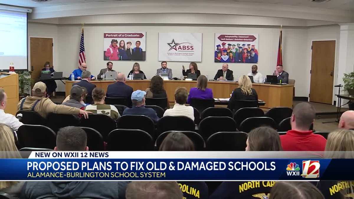 North Carolina school board approves plans to fix damaged schools after ...