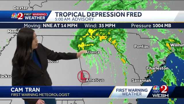 Fred expected to bring heavy rainfall, dangerous storm surge along coast of Panhandle - Vimarsana News