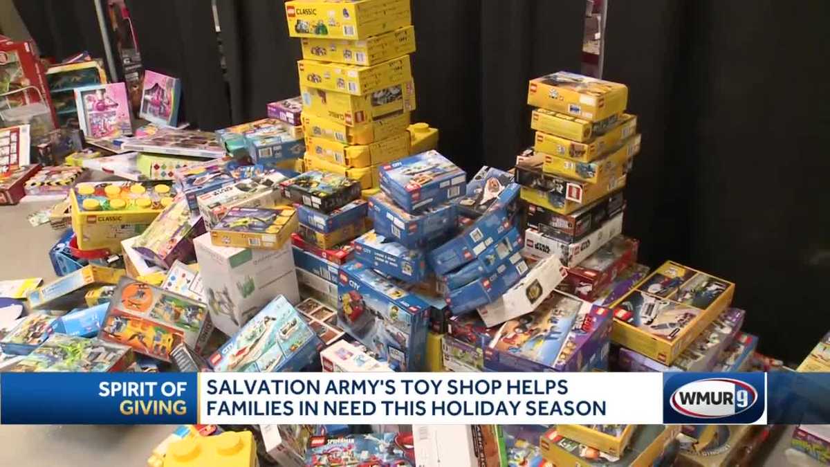 Salvation Army's Toy Shop provides toys for those in need this holiday