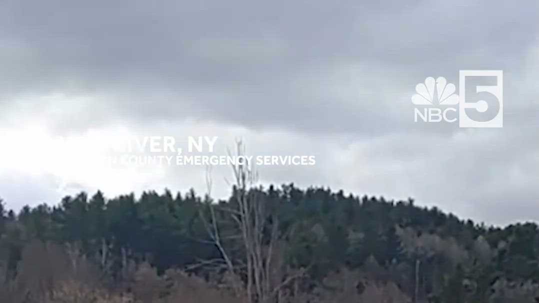 Video shows ice rushing down Ausable River and forming ice jam in Northern New York