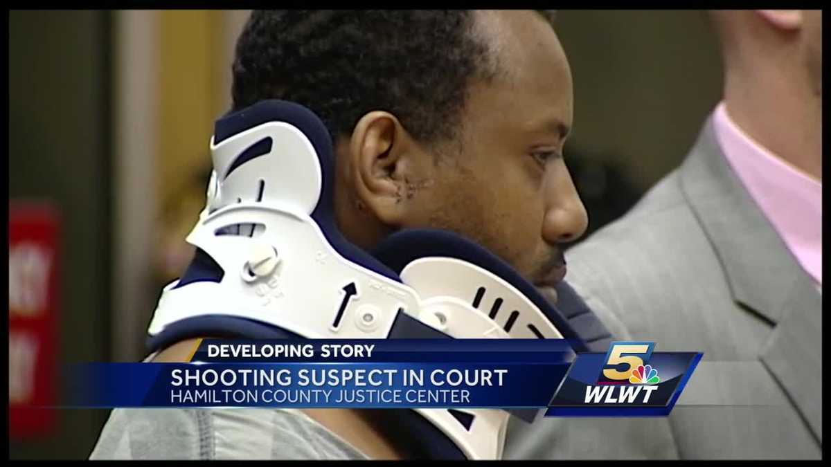 Man accused of shooting police officer appears in court