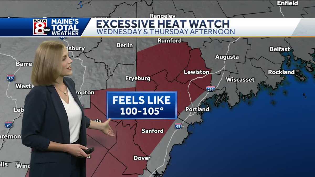 Heat Advisory Tuesday: Feels like 90-100°