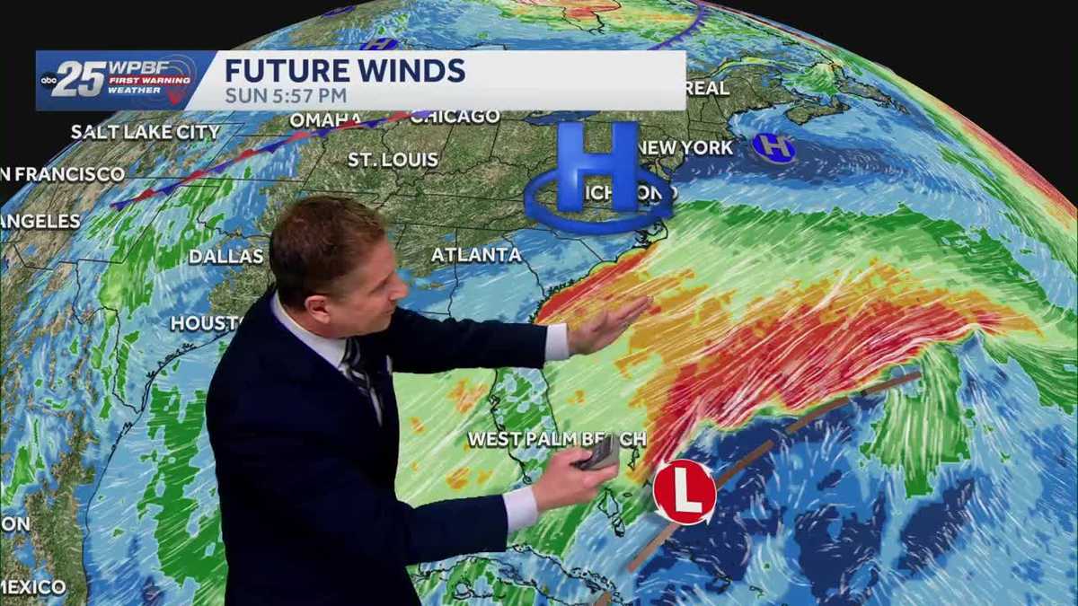 Coastal Flooding Possible, Fast Showers & Storms