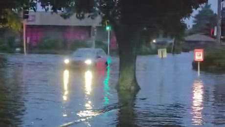 Wild videos show flooding from Arthur in Louisiana