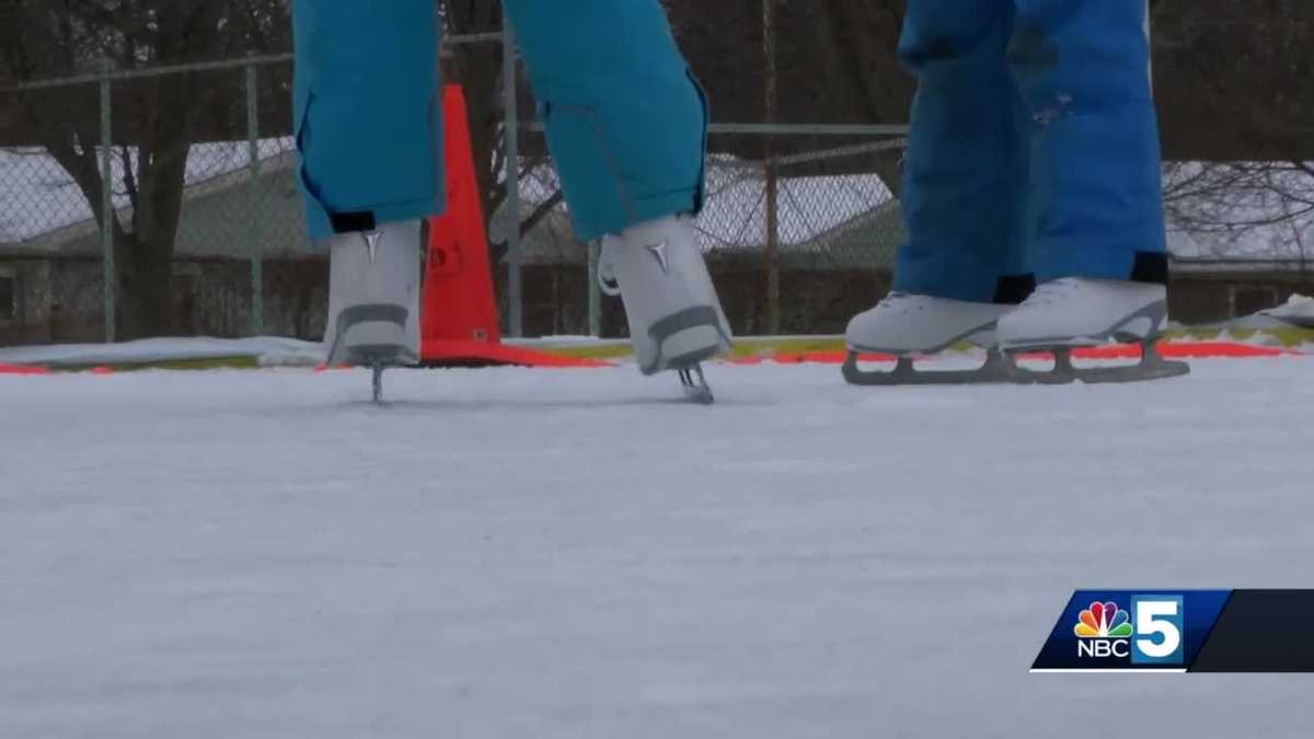 ‘It’s literally giving me life’ Burlington families sled, ice skate