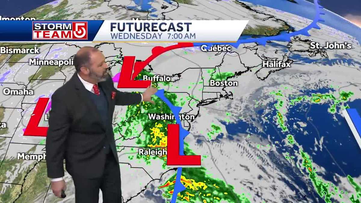 Video: Clouds increase Tuesday ahead of next storm
