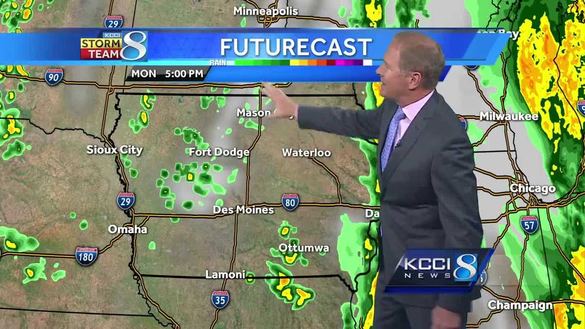 Videocast Passing showers and gusty winds this evening