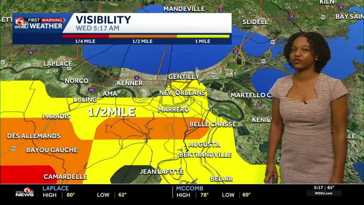 Patchy fog lingers with another warm day ahead, more fog possible Thursday