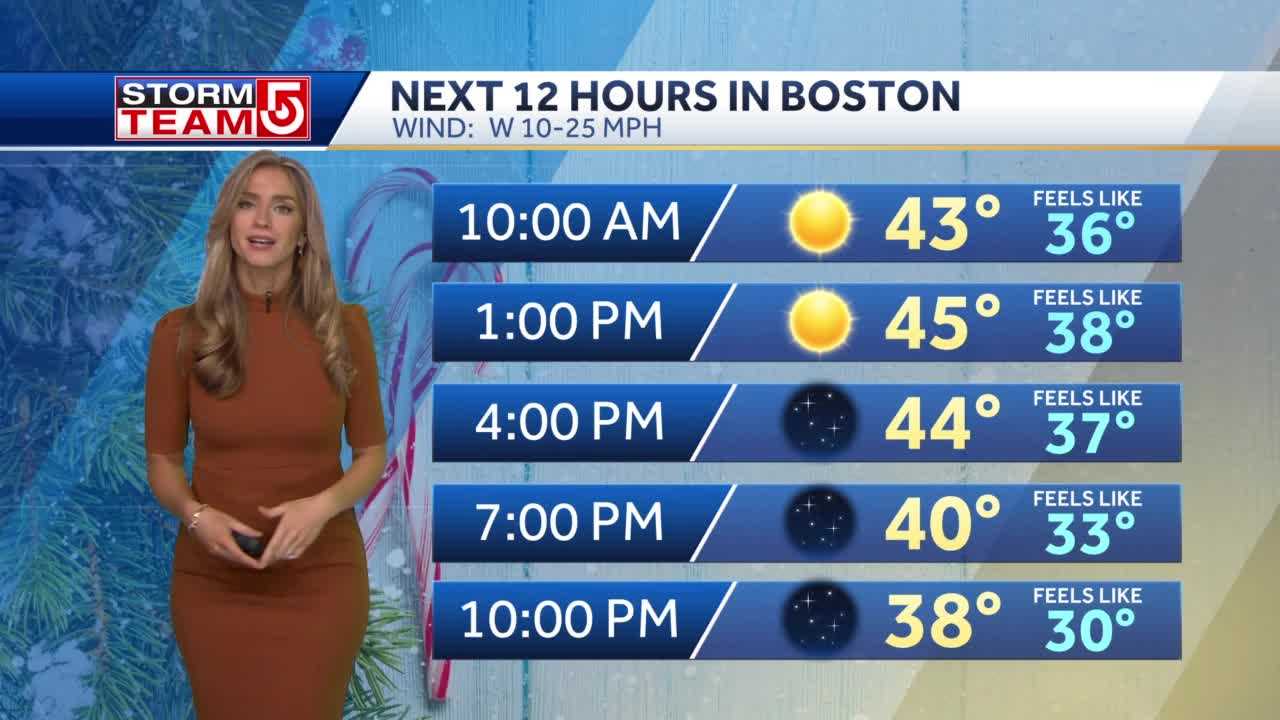 Video: Clear Skies, But Chilly Conditions In Massachusetts