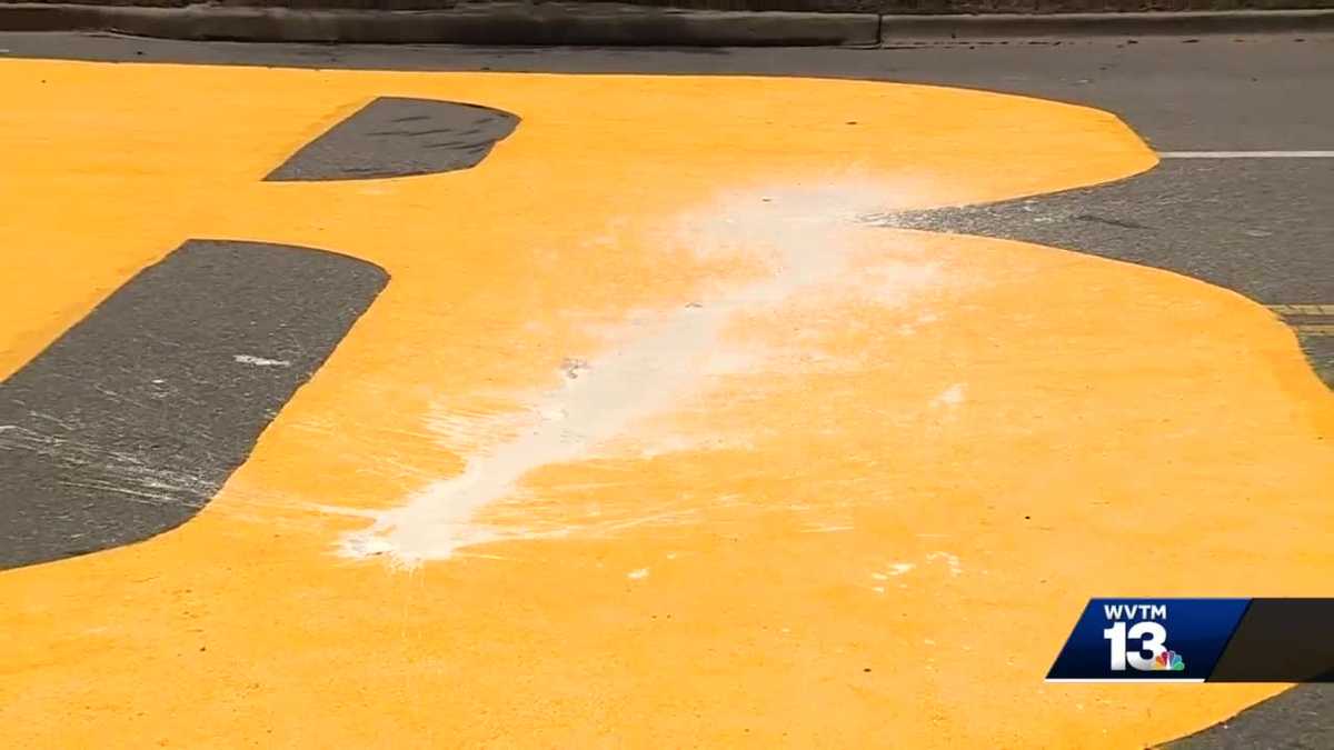 BLM street art damaged in Birmingham