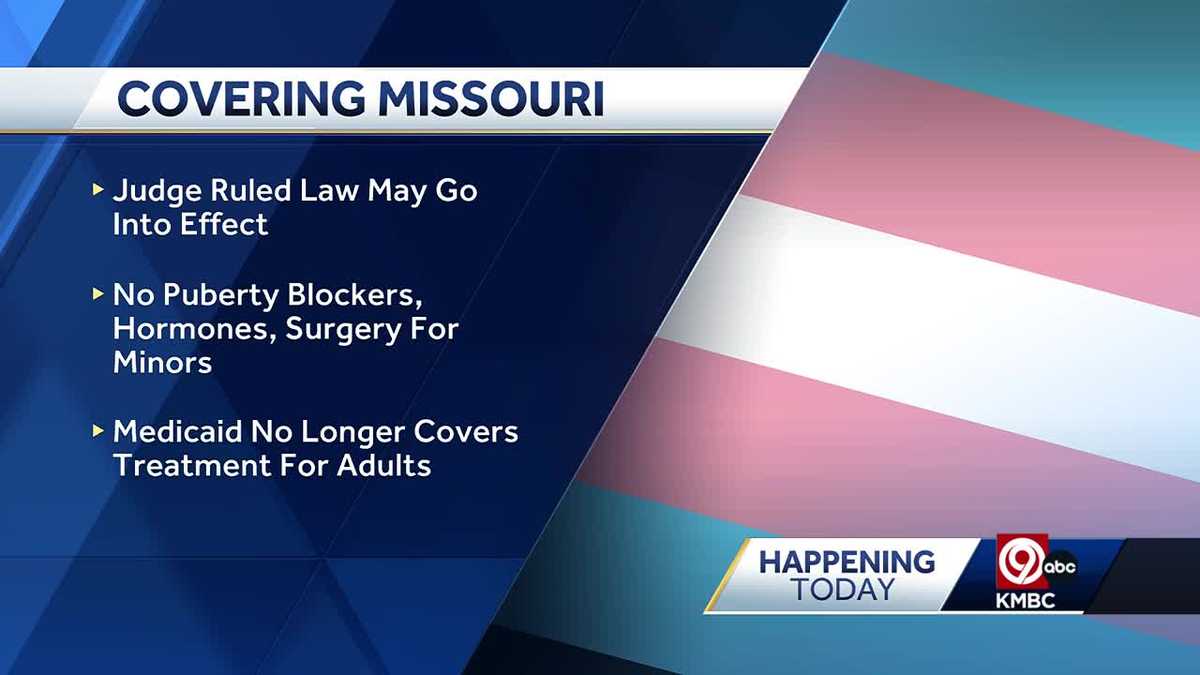 Missouri ban affecting gender-affirming health care takes effect