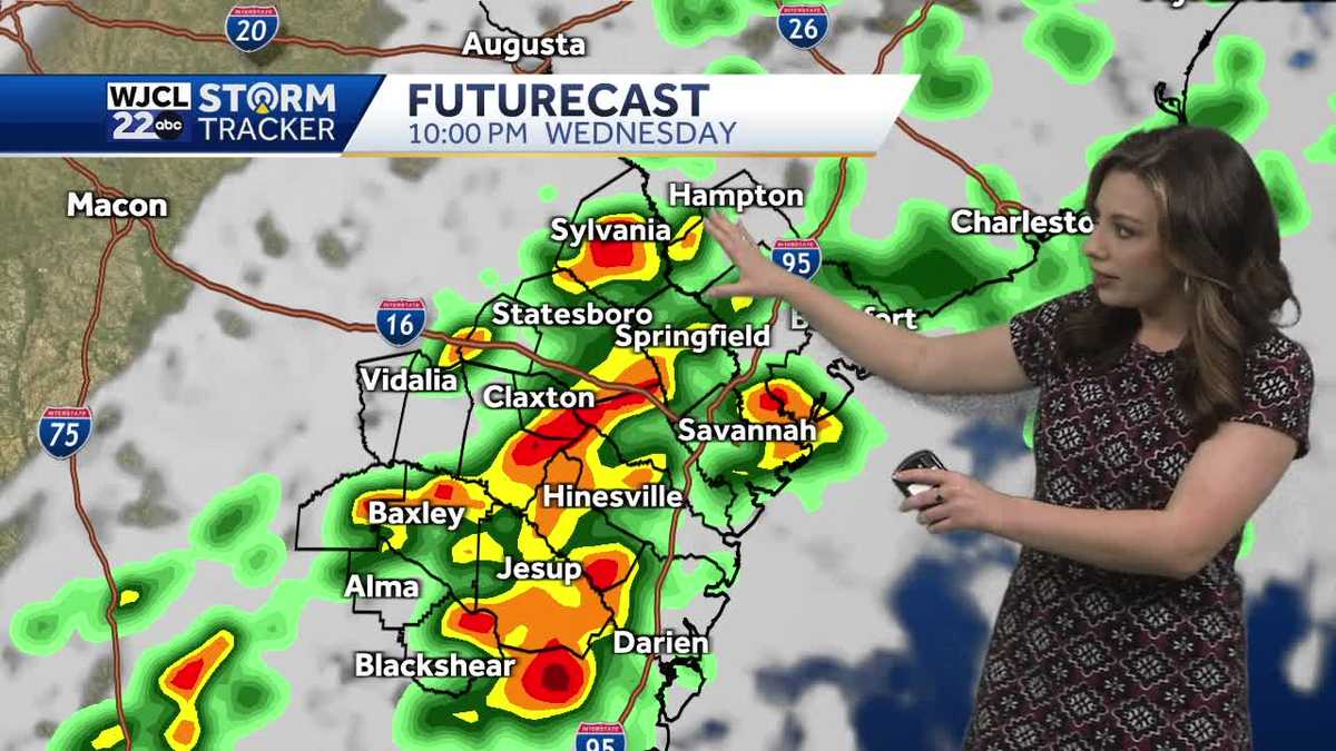 Showers and thunderstorms likely tonight into Thursday