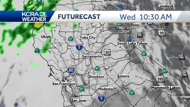 A break from the rain for a couple of days before more returns