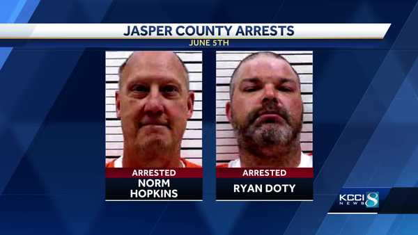 two arrested after shots fired in rural jasper county