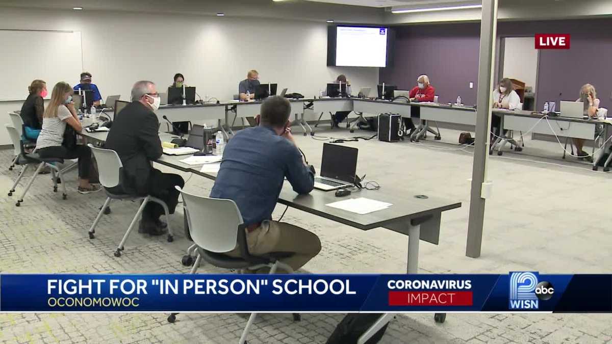 Coronavirus Oconomowoc School Board votes to send students back