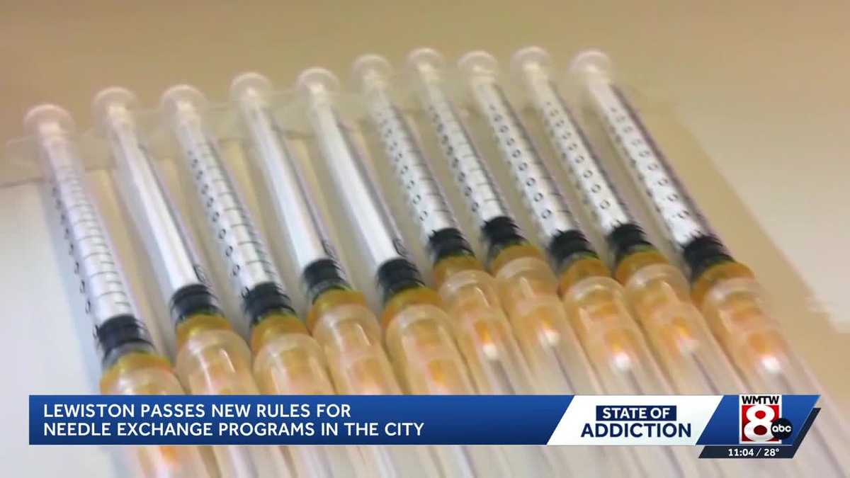 Lewiston passes new rules for needle exchange programs