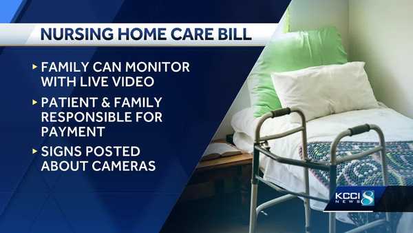 Iowa lawmakers to consider bill allowing cameras in nursing home rooms
