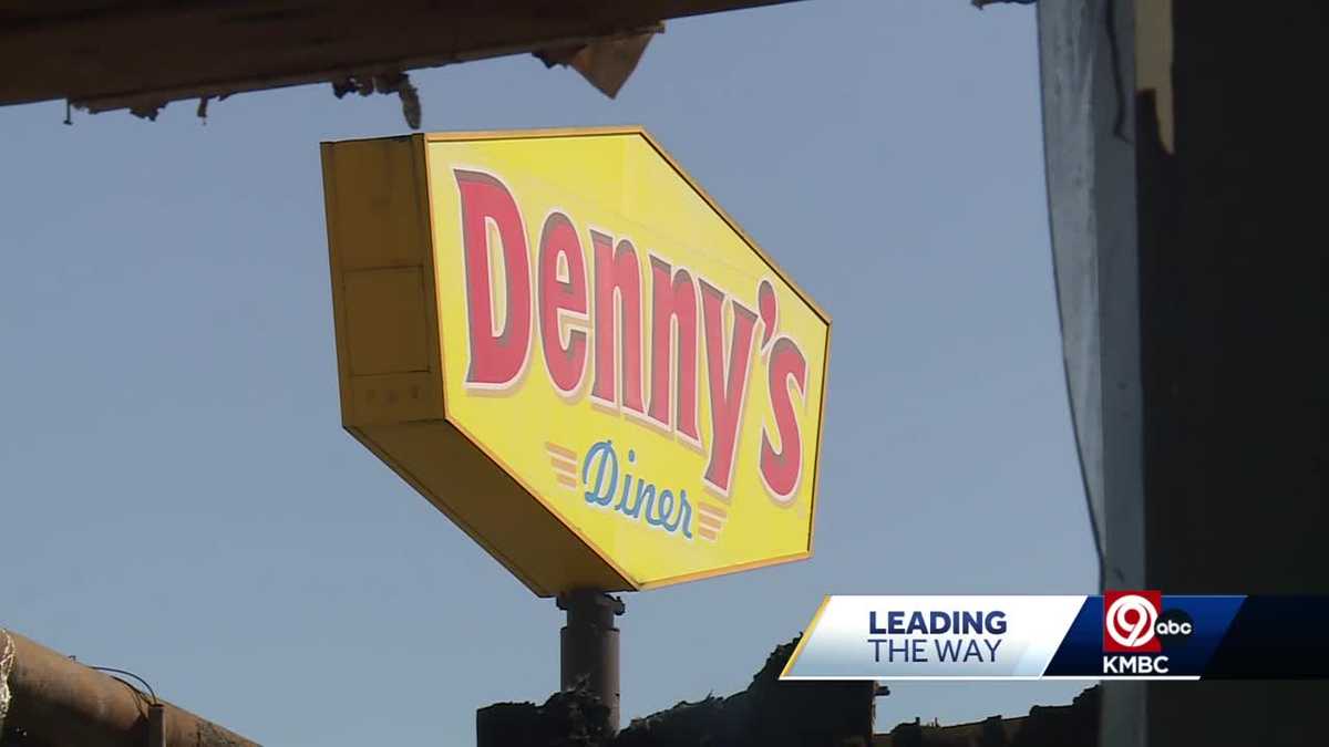 Denny's diner is done