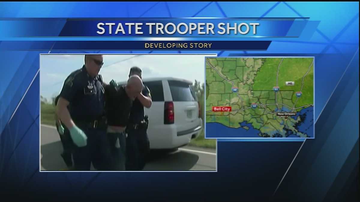 Man arrested after allegedly shooting state trooper