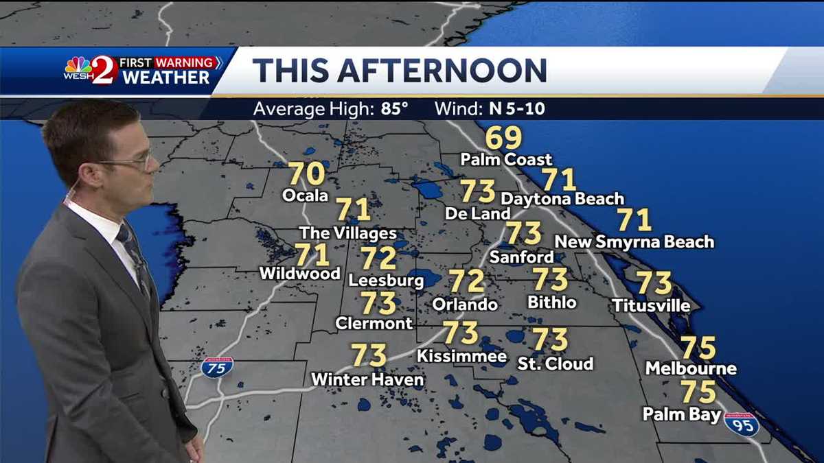 Orlando forecast Cool, crisp morning