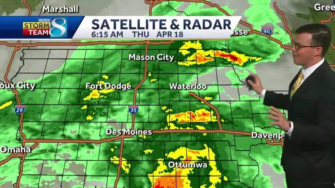 Iowa weather forecast: More showers over Des Moines this morning - Vimarsana News