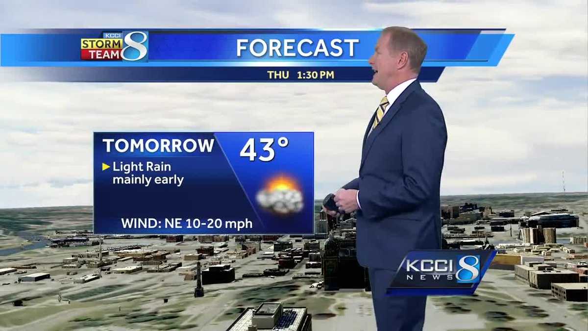 Videocast: Showers continue into Thursday morning