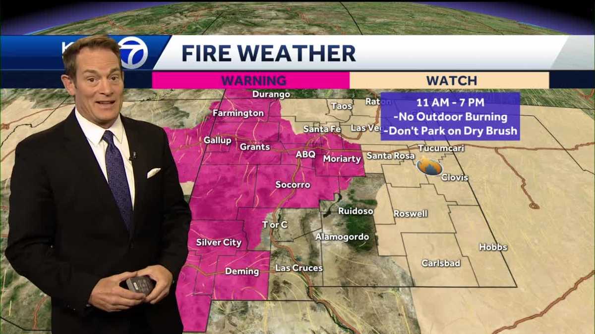 Warmer and windier today with a few thunderstorms in the mix too