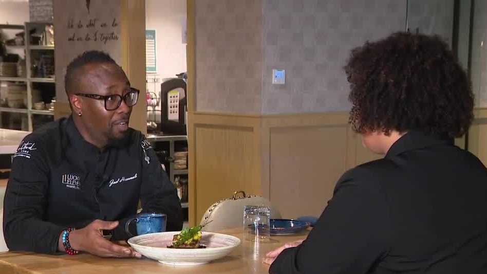 Salted Edge's chef Joel Hassanali competes in Heartland's celebrity chef event