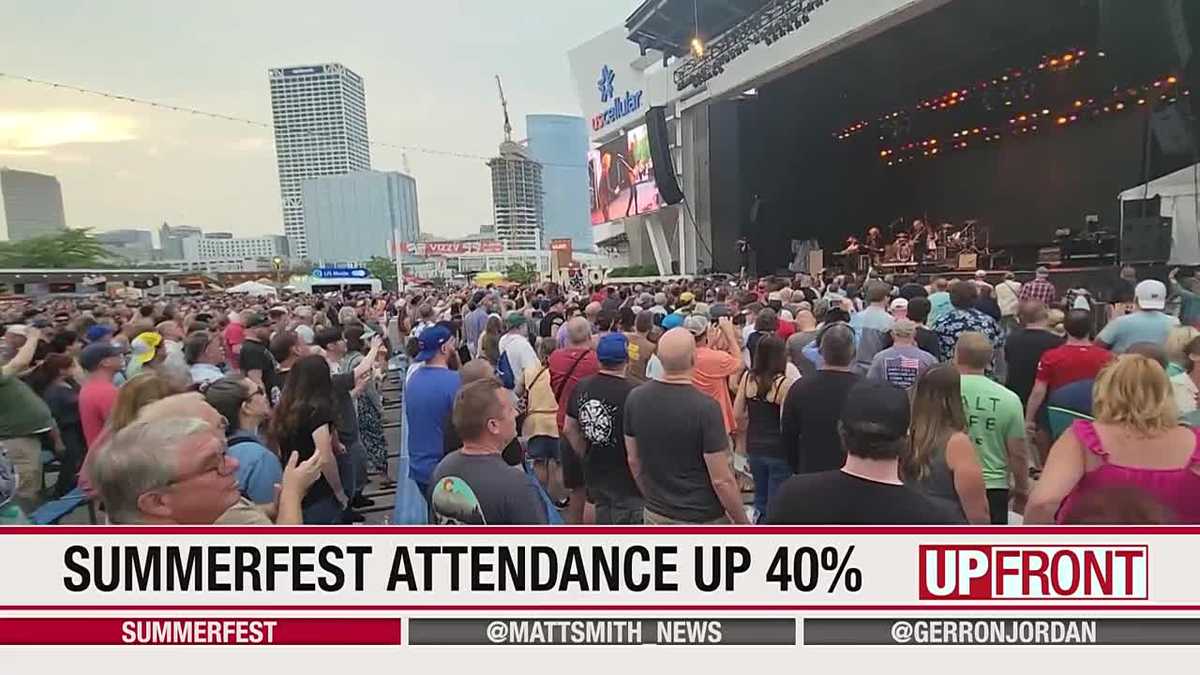 Summerfest attendance up